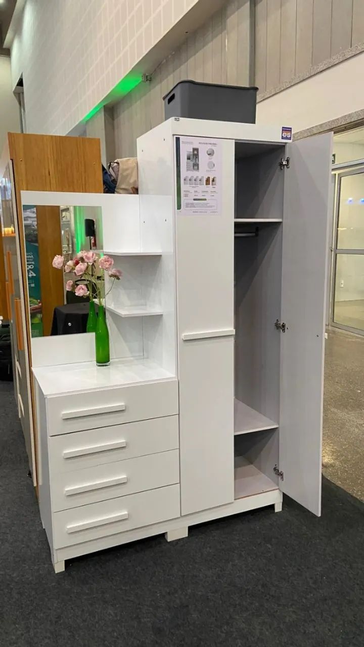 Melissa: O Guarda-Roupa Perfeito para Quem Busca Espaço e Funcionalidade - Foto 2