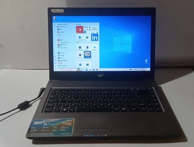 Notebook Win 10 + Office.