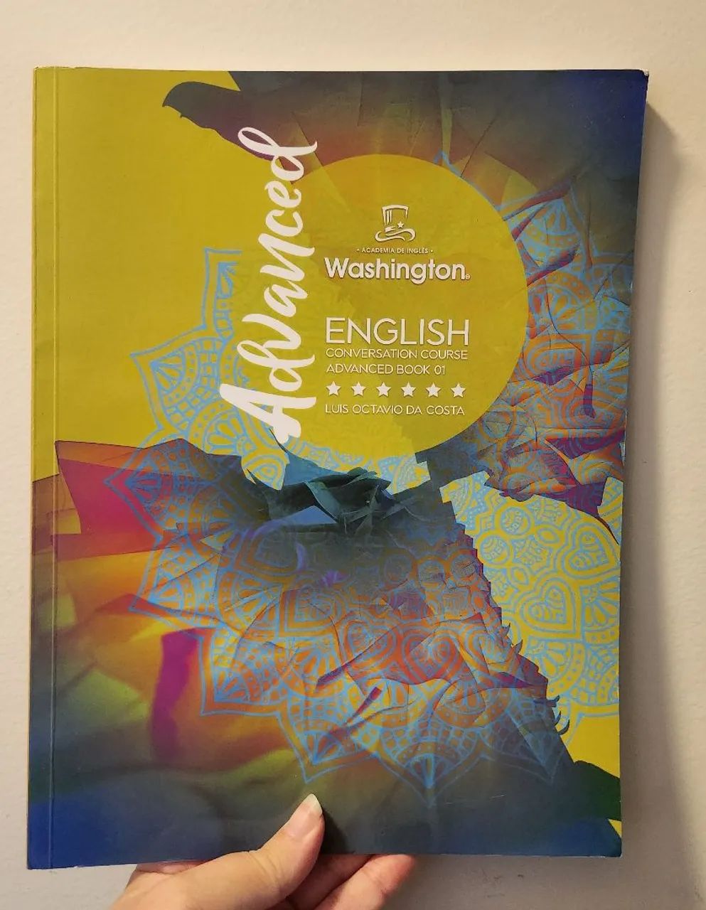 Livro academia de inglês conversation curse advanced book