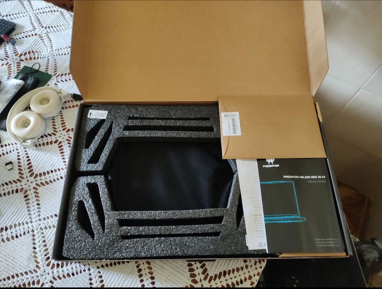 Notebook gamer Acer Predator com Core ULTRA 7 255HX, RTX 5070 E SSD NVME 500GB  - Foto 4