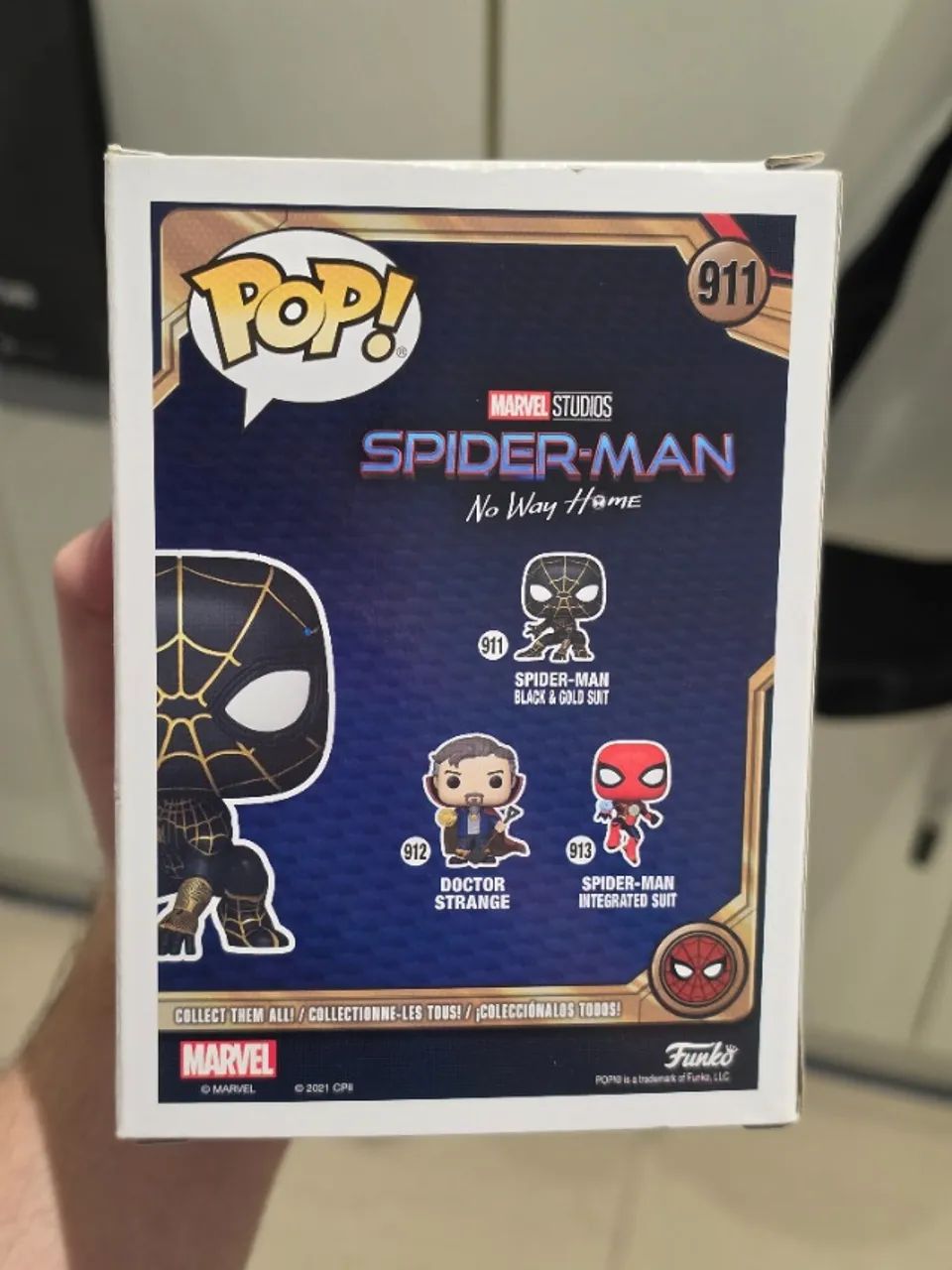 Funko Pop Spider Man Homem Aranha 911 Marvel Original - Foto 3