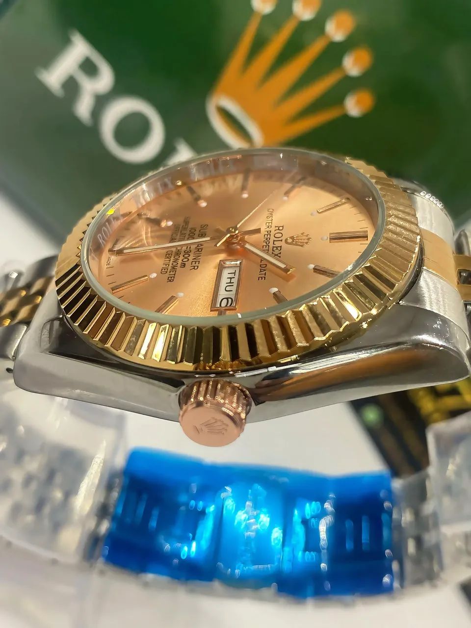 Rolex Datejust Bicolor - Mostrador Champagne  - Foto 3