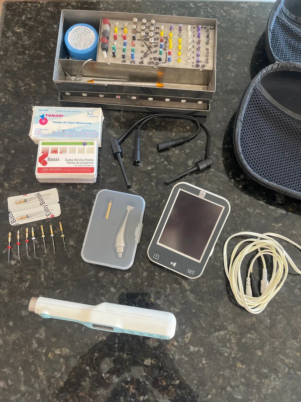 Motor endodontico + Localizador apical + limas e etc - Foto 2