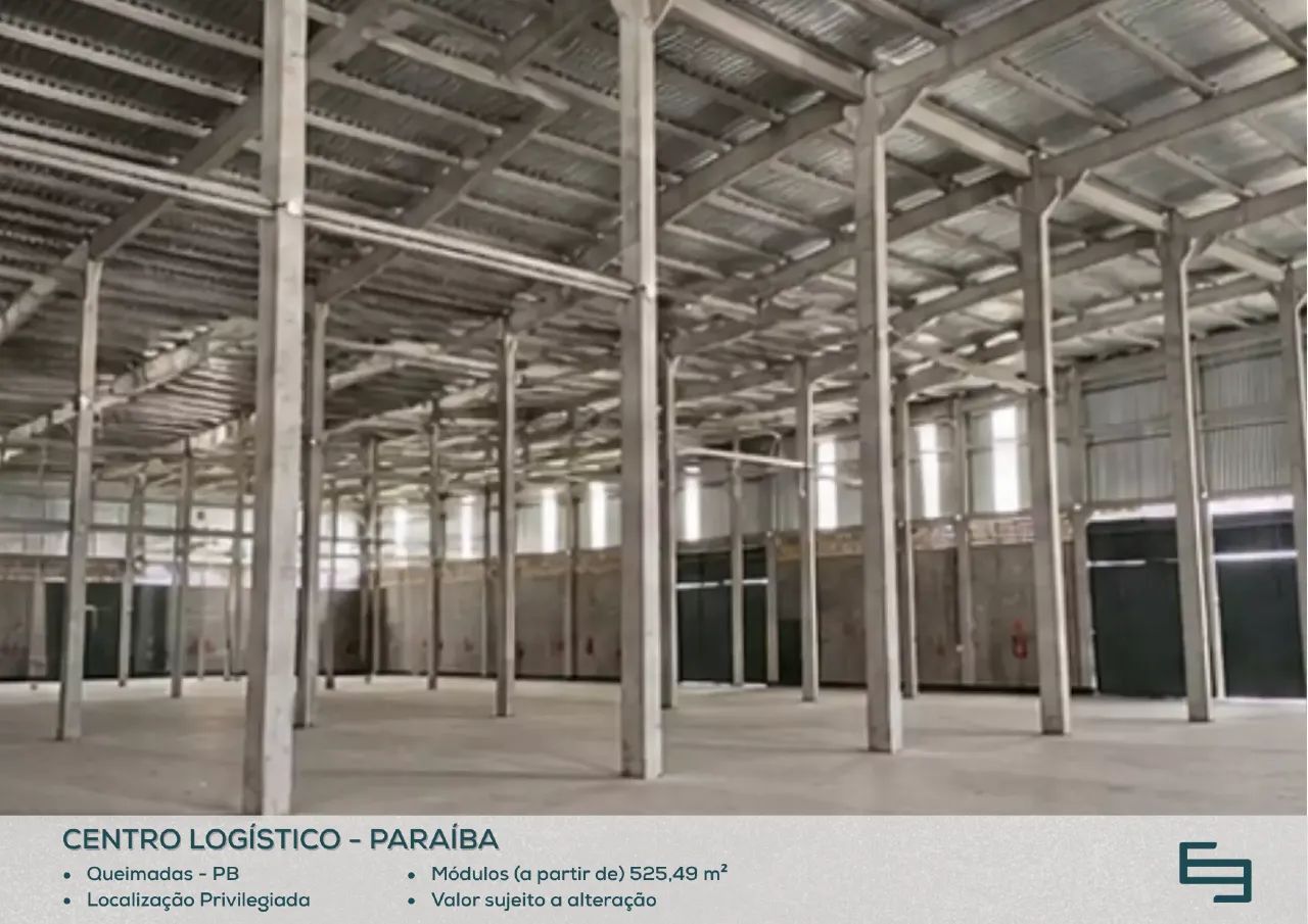 Galpão para alugar em Queimadas/PB com 3.500,00 m² em condomínio logístico