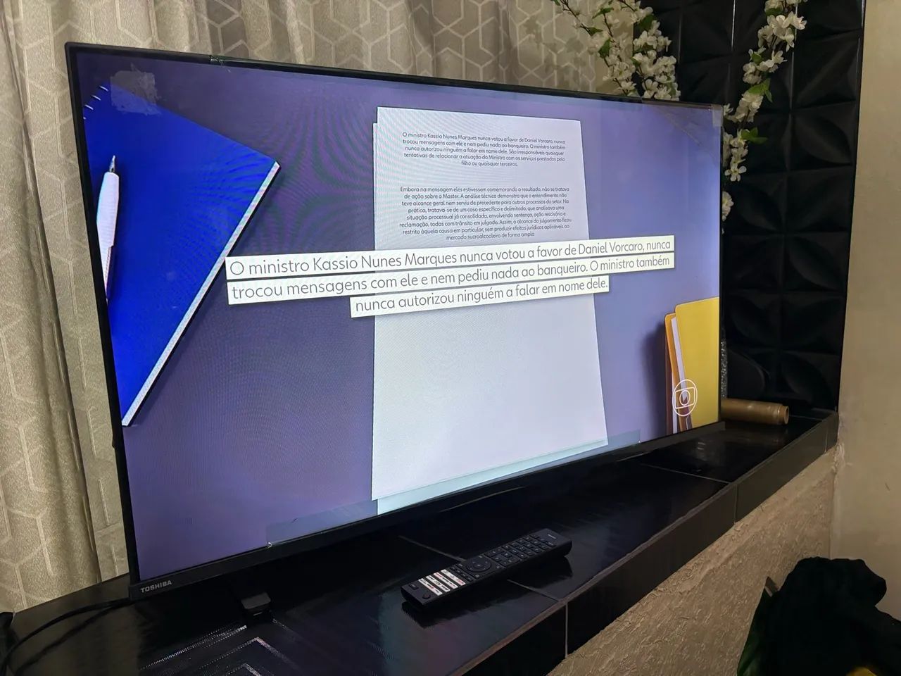 Televisão Toshiba, 43 polegadas, smart e Android  - Foto 2