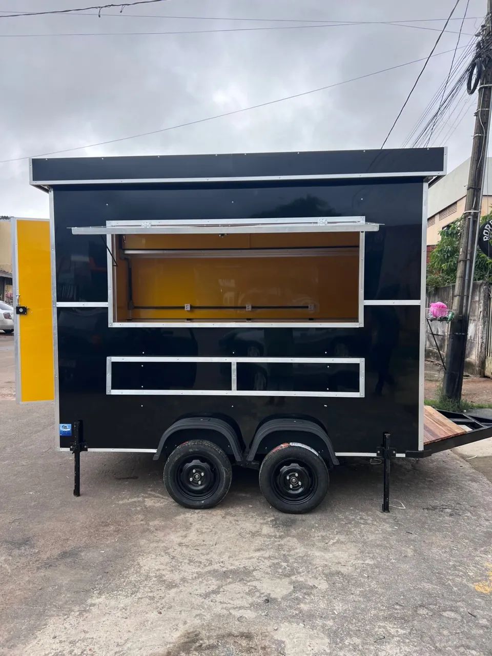 Trailer food truck 