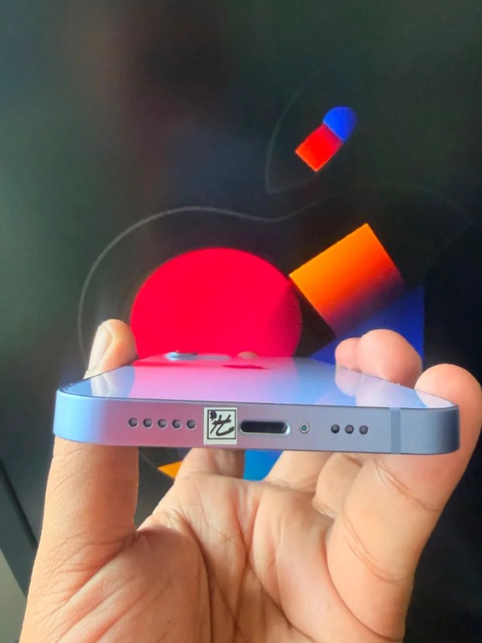 ? iPhone 12 Azul 128GB | Cor Exclusiva NOTA FISCAL  - Foto 5