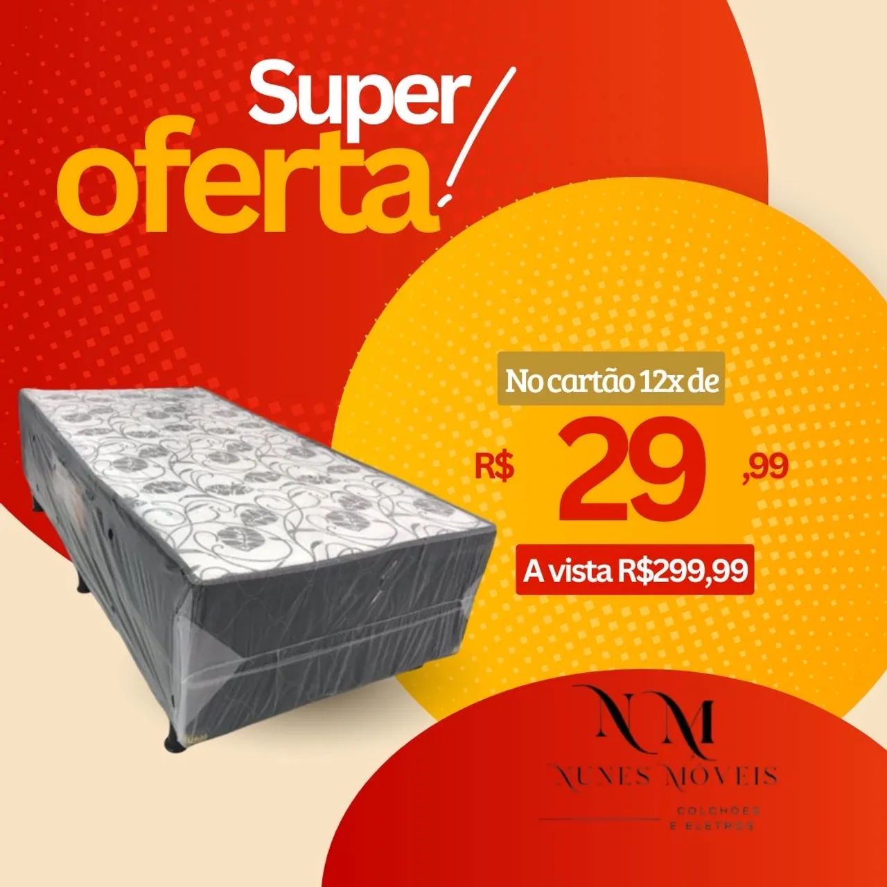 Cama de solteiro 300,00