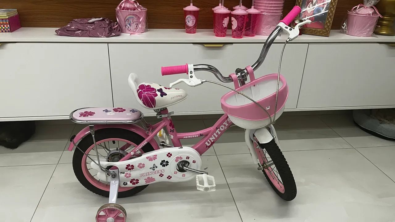 Bicicleta infantil aro 14  - Foto 5