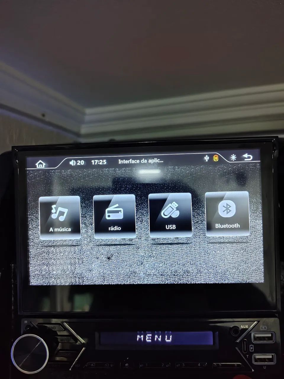 Multimídia universal MP5 tela retrátil 7 polegadas automática  - Foto 4