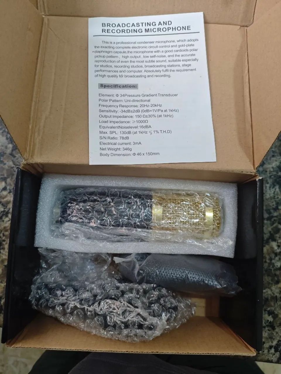 Microfone Condenser BM-800 - Foto 4