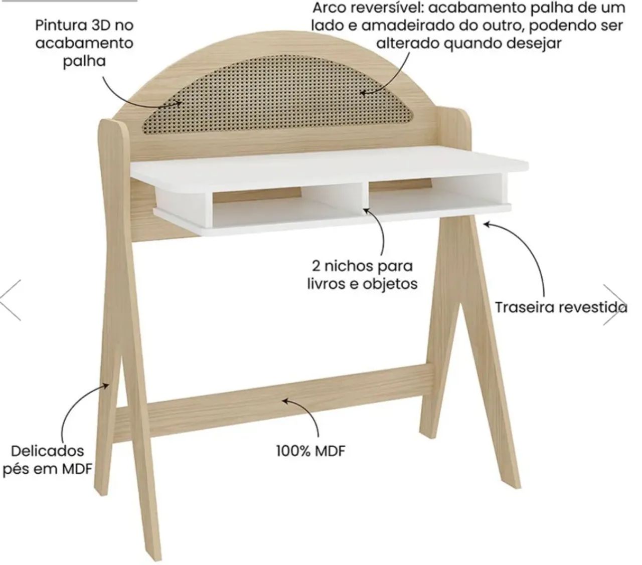 mesa de estudo  - Foto 3