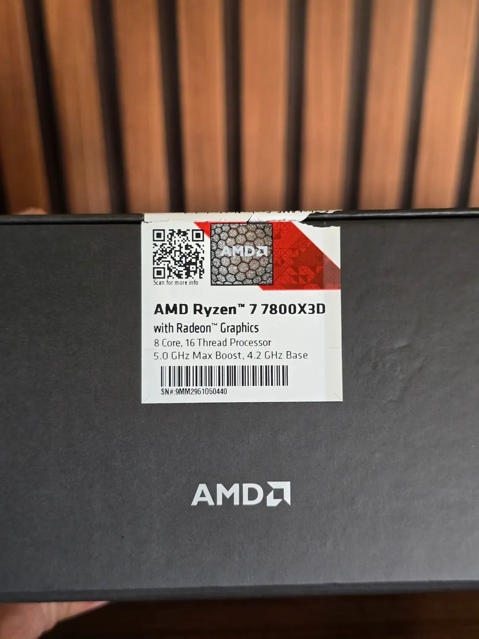 Processador AMD Ryzen 7 7800x3d (Garantia) - Foto 2