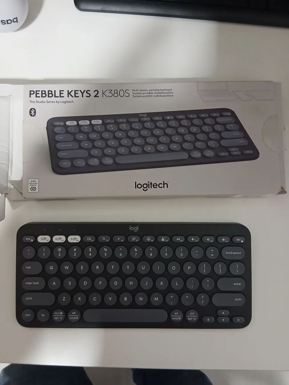 Teclado bluetooth Logitech Pebble Keys 2 k380s
