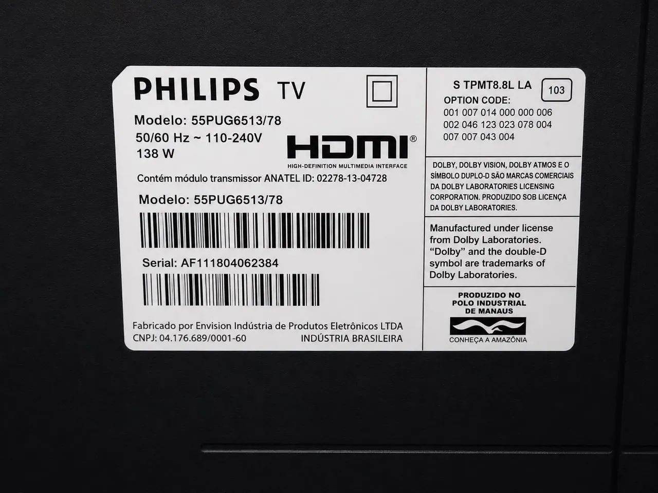 Tv Philips 55" Smart - Foto 3