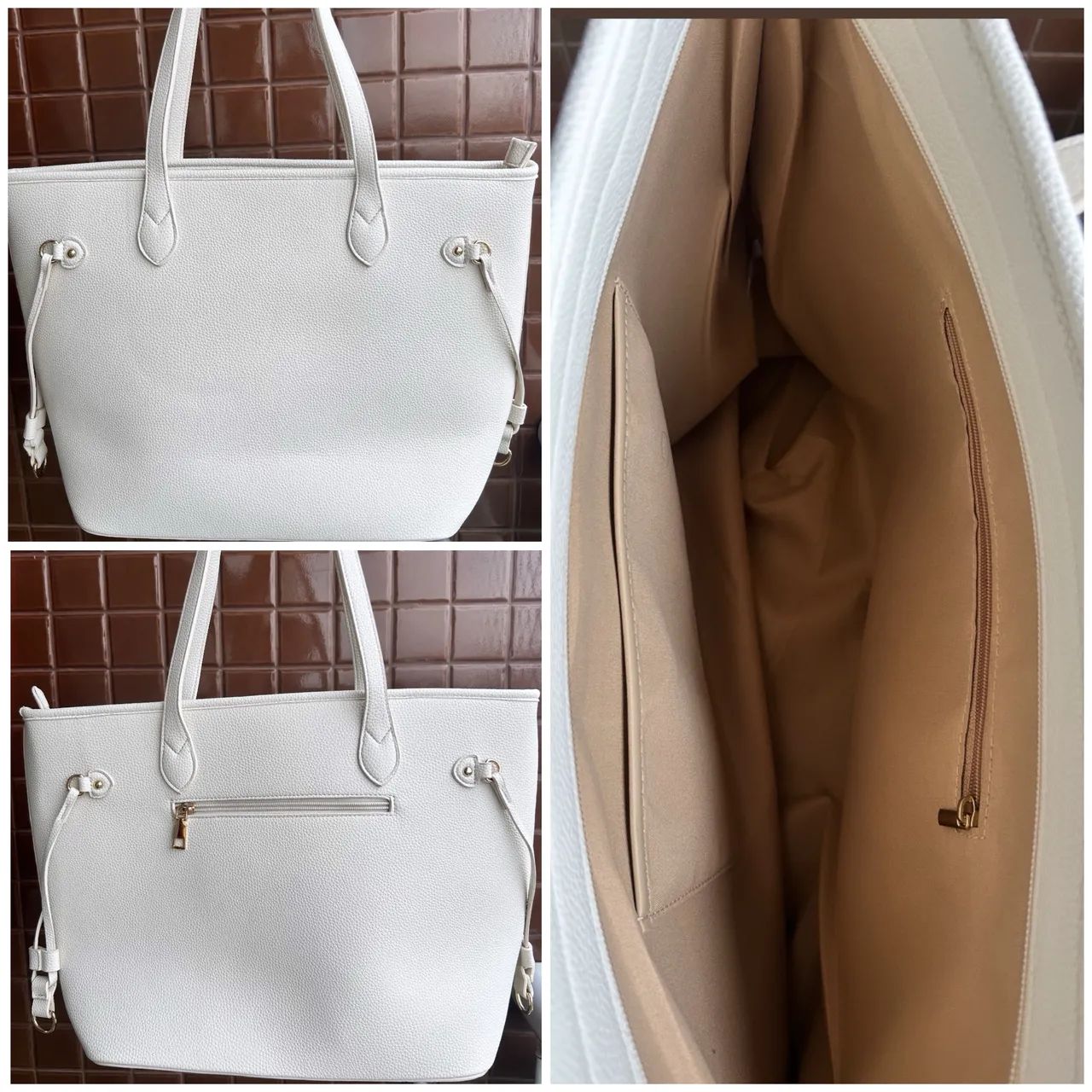 Bolsa shopper off white 