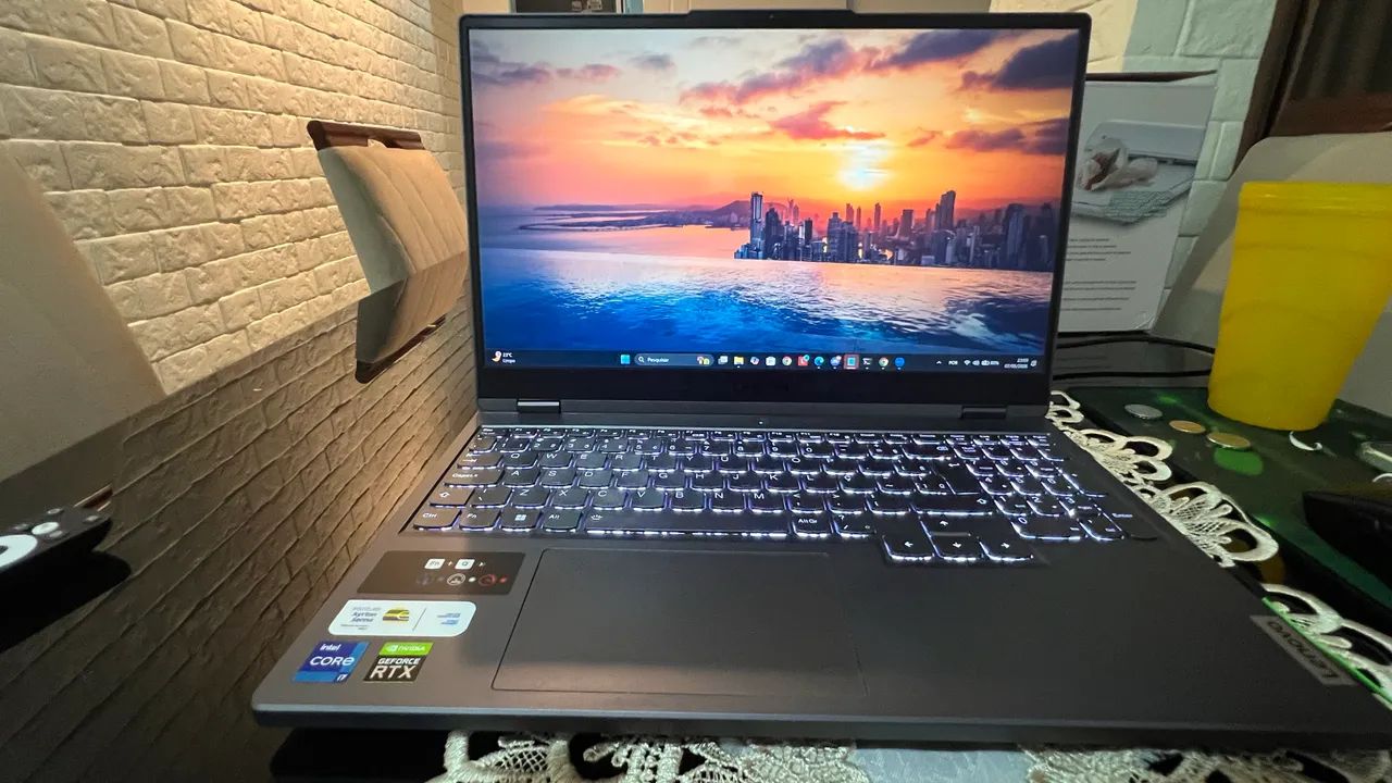 Notebook Gamer Legion 5i / 144Hz / i7 12700H / 32GB RAM / 3060 6GB
