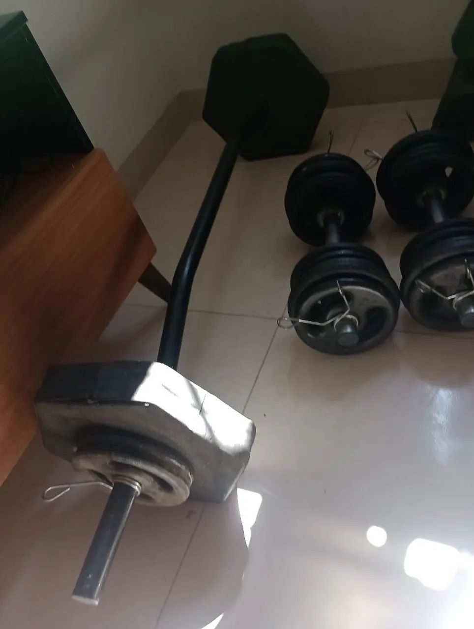 Kit musculação  - Foto 2