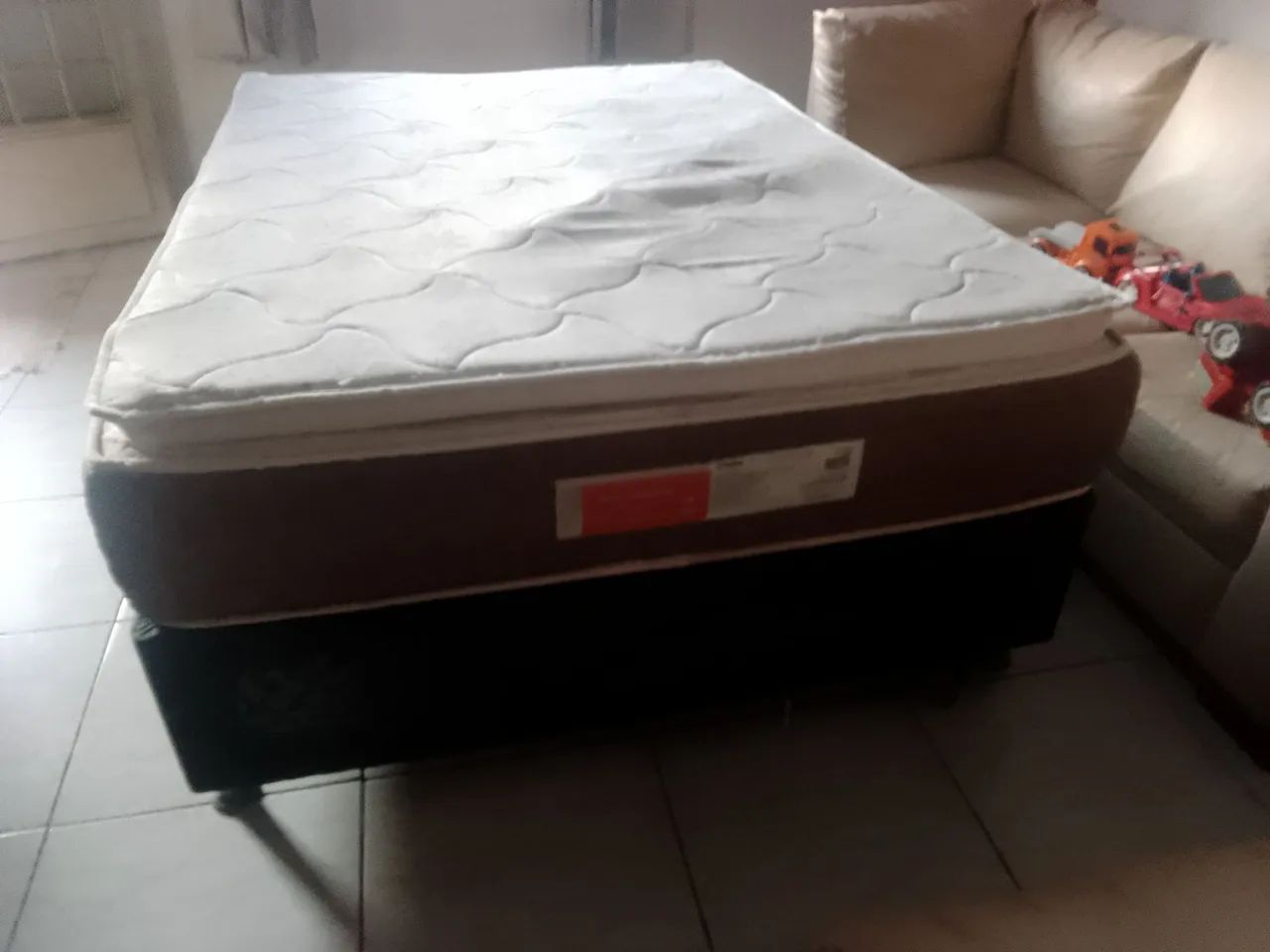 Base e colchão por 330 ENTREGO  - Foto 5