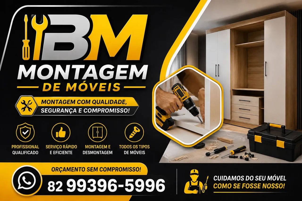 Montador de Móveis Disponível 