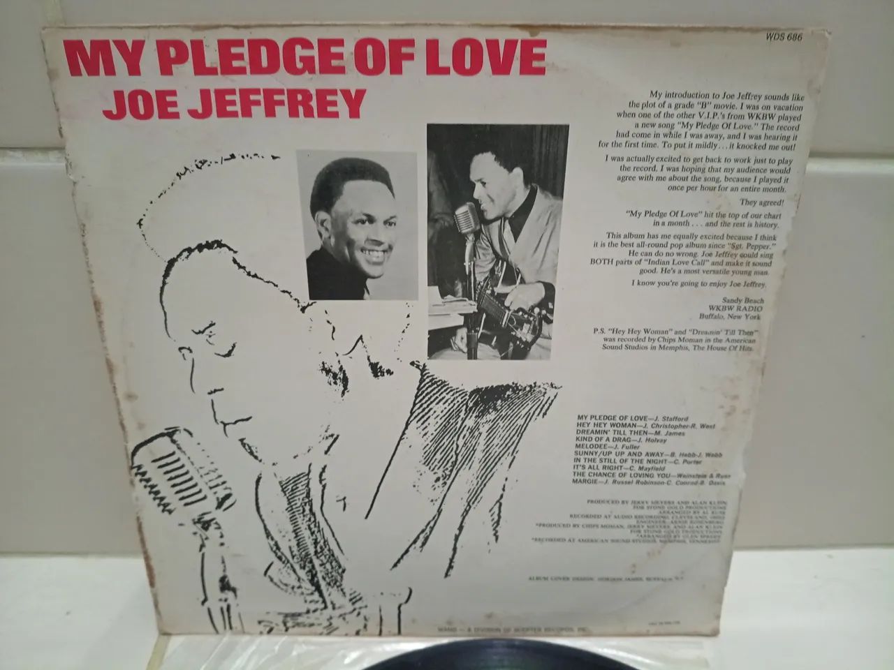 Disco de vinil Joe Jeffrey + compacto Joe Jeffrey  - Foto 2