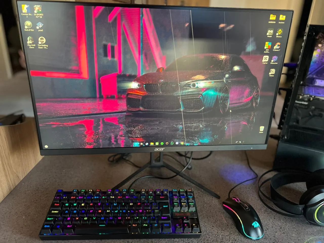 PC Gamer Ryzen 5 + RX 6600 + Monitor 27? 100Hz + Kit Gamer Completo ? - Foto 4