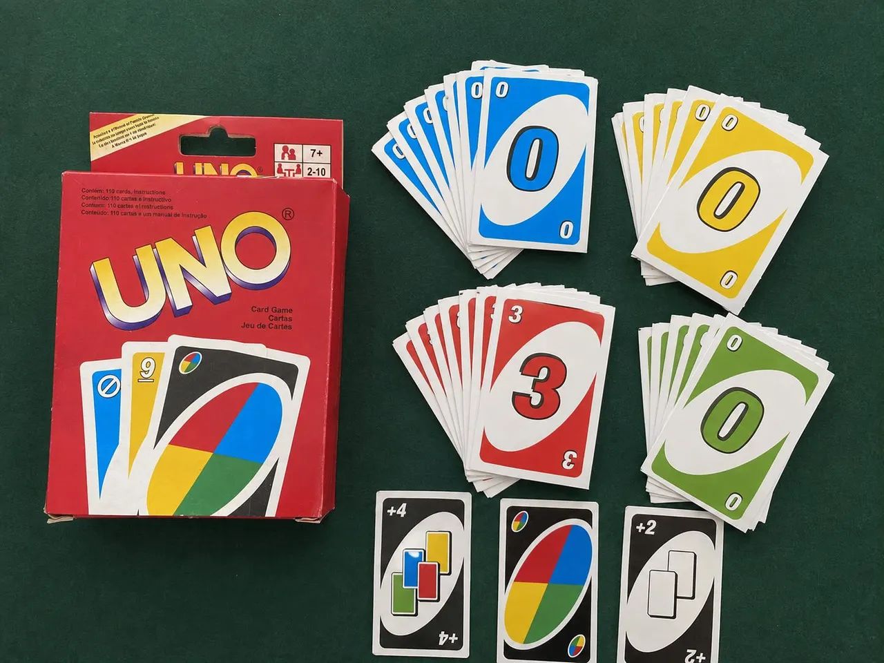 Jogo de Cartas UNO 110 Cartas para Família e Amigos - Foto 3
