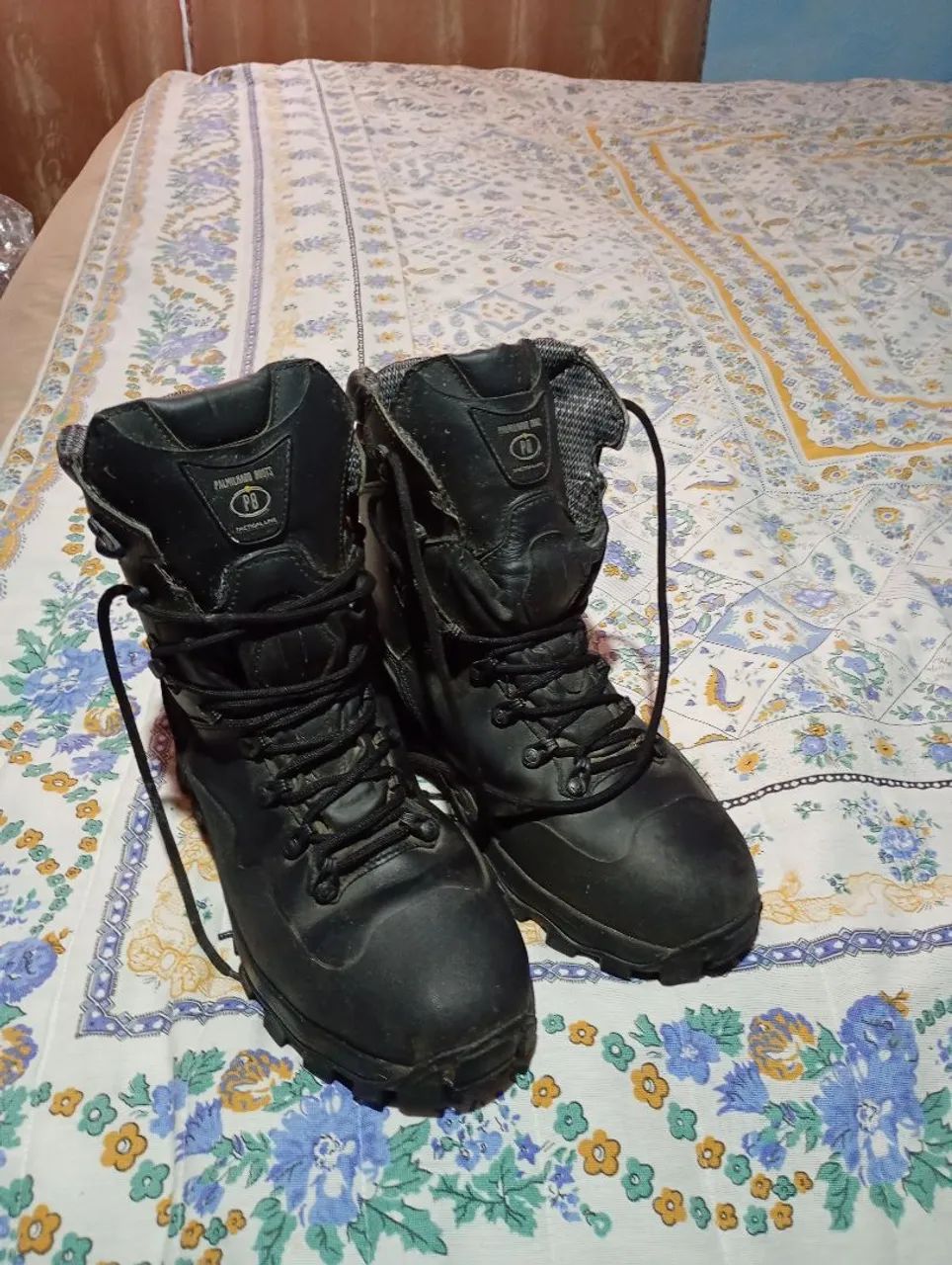 Coturno palmilhado Boots. - Foto 5