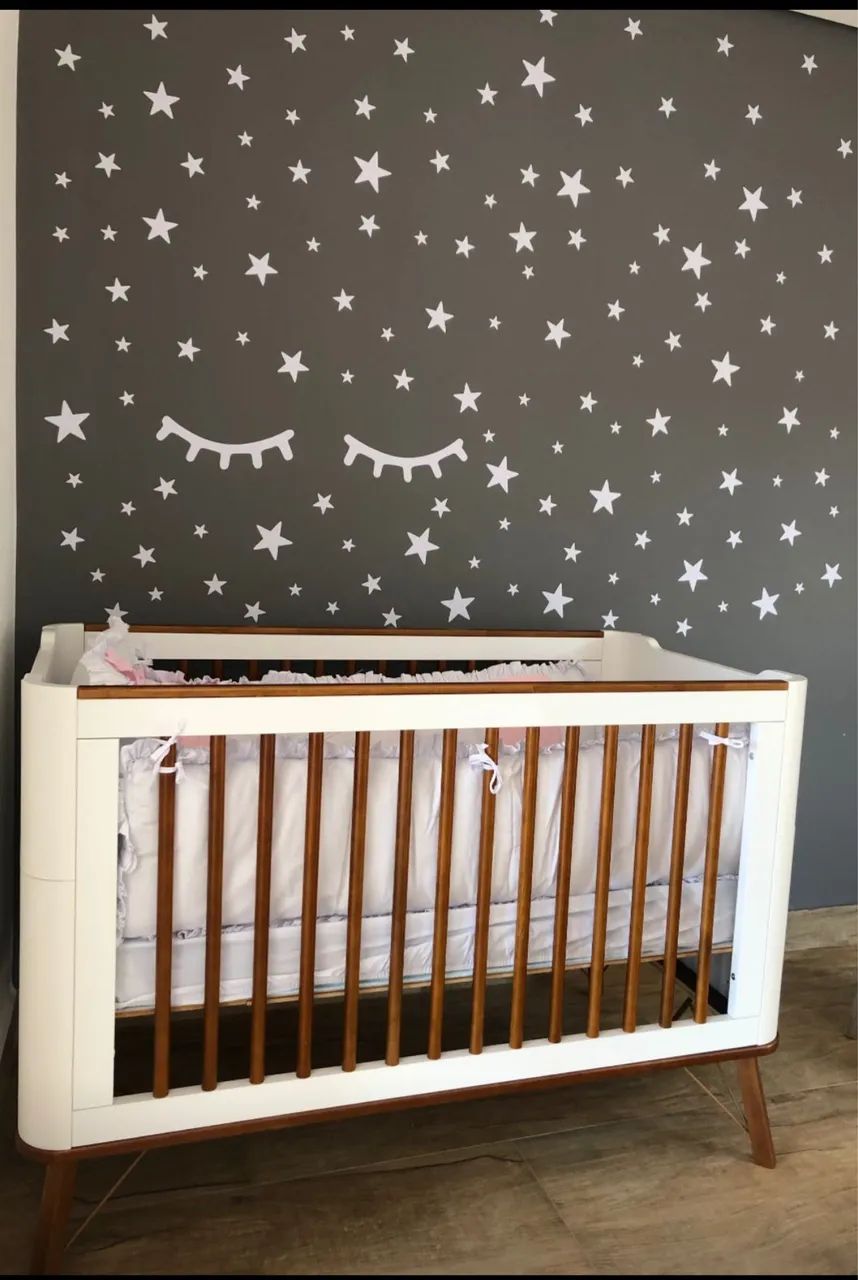 Berço infantil 3 em 1 em ótimo estado  - Foto 2