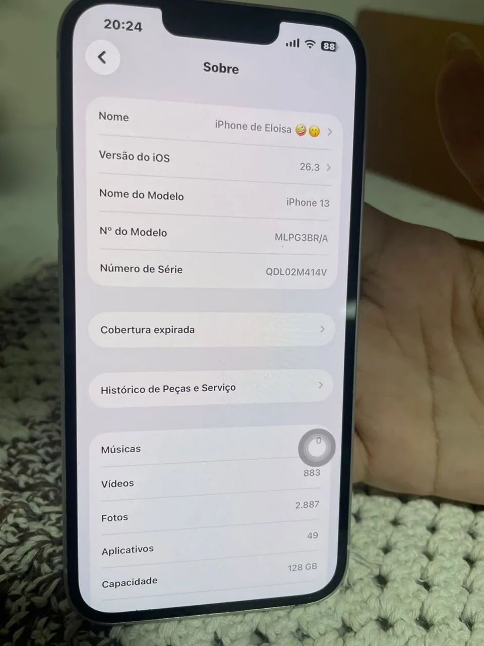 iPhone 13 128GB Branco | Bateria 100% | Conservado - Foto 4