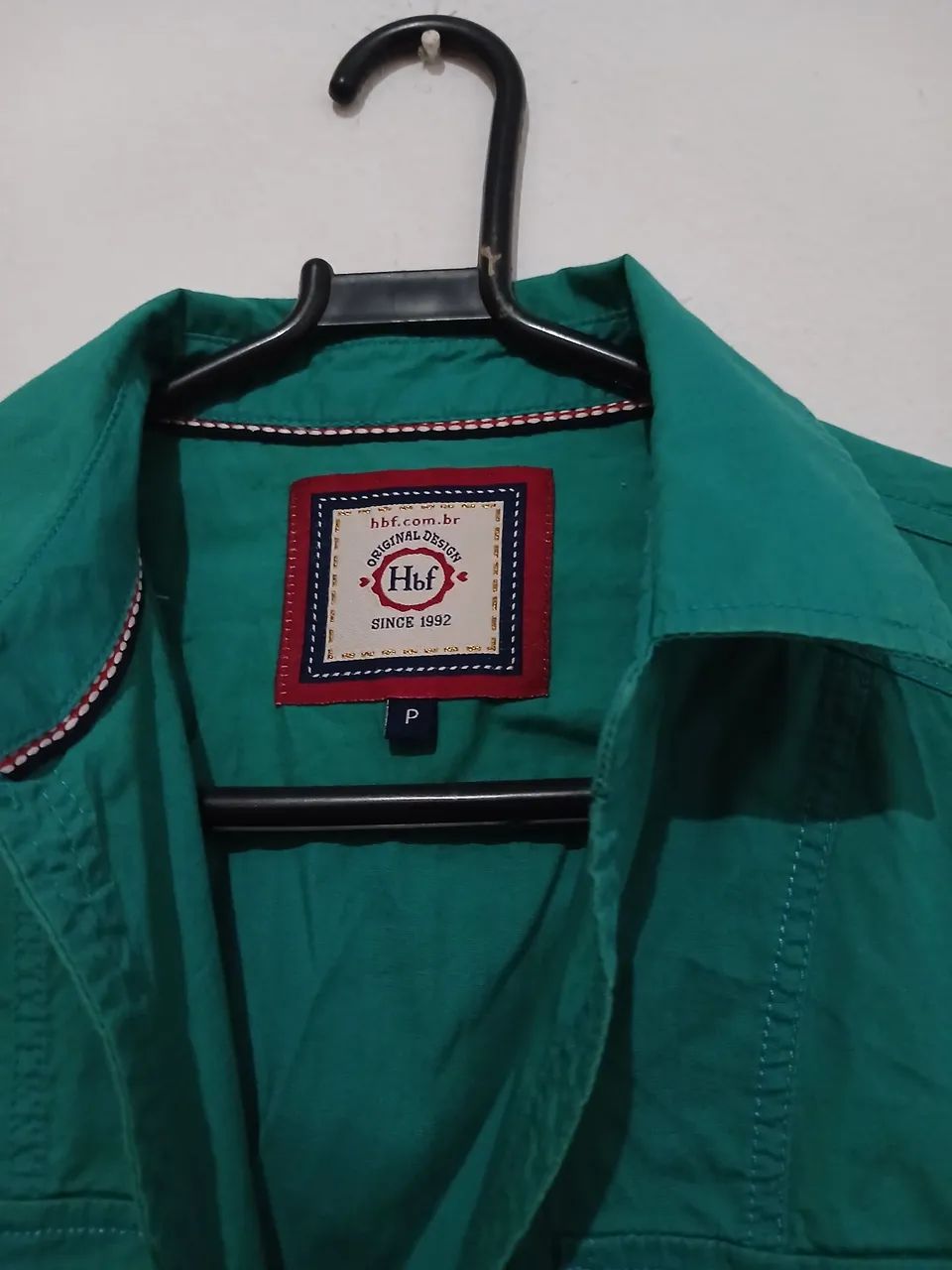 Camisa verde P lindíssima de marca - Foto 2