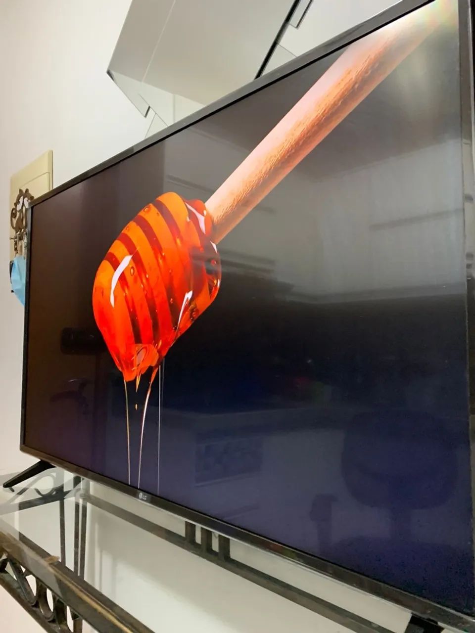 Smart tv lg 4k 43 polegadas impecável. - Foto 4