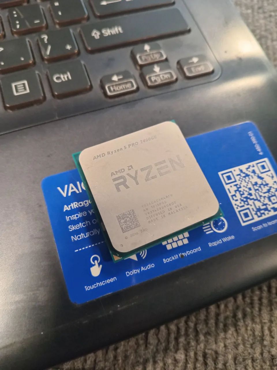 PROCESSADOR RYZE 5 pro 2400g