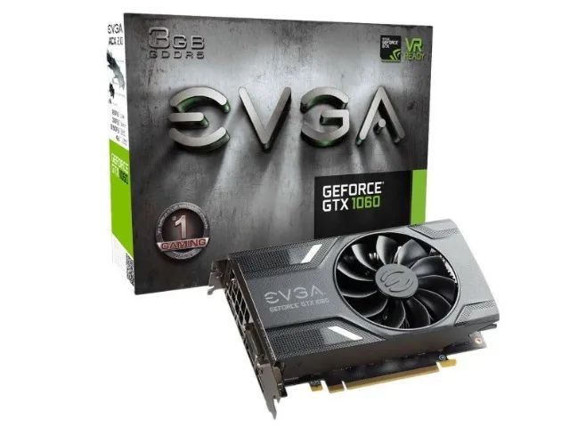 Placa De Vídeo EVGA GeForce Gtx 1060 6GB - 06G-P4-6161-KR