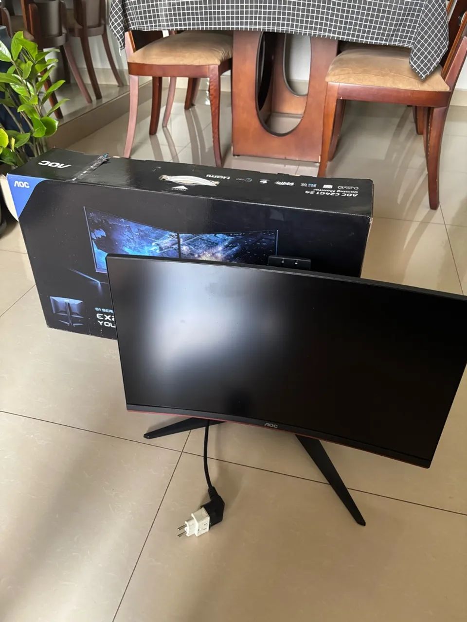 Aoc C24g1- Ips / 1080p De 24 Polegadas, 1 Ms E 144 Hz