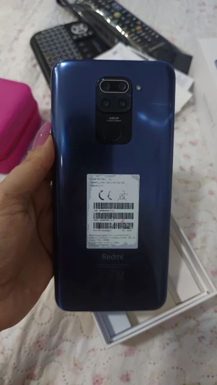 Xiaomi Redmi Note 9 - Com caixa e nota fiscal - 4GB 128 ROM - Foto 4
