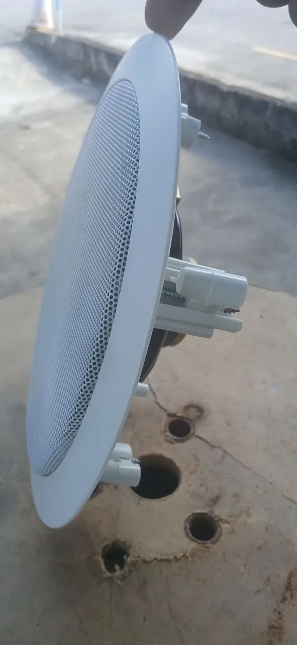 Autofalante de embutir branco - Foto 2