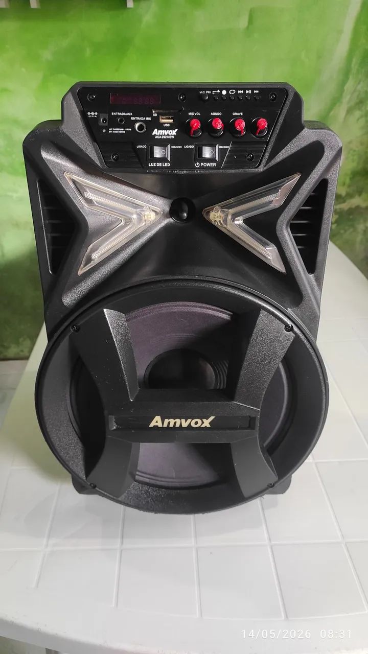 Caixa amplificada amvox 