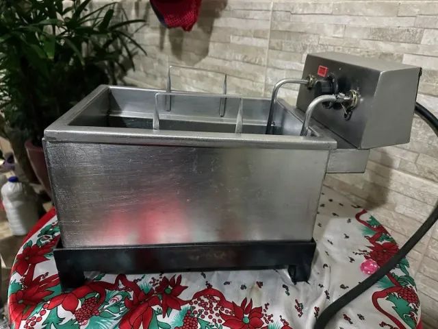 Fritadeira Elétrica Industrial Em Aço Inox - Foto 3