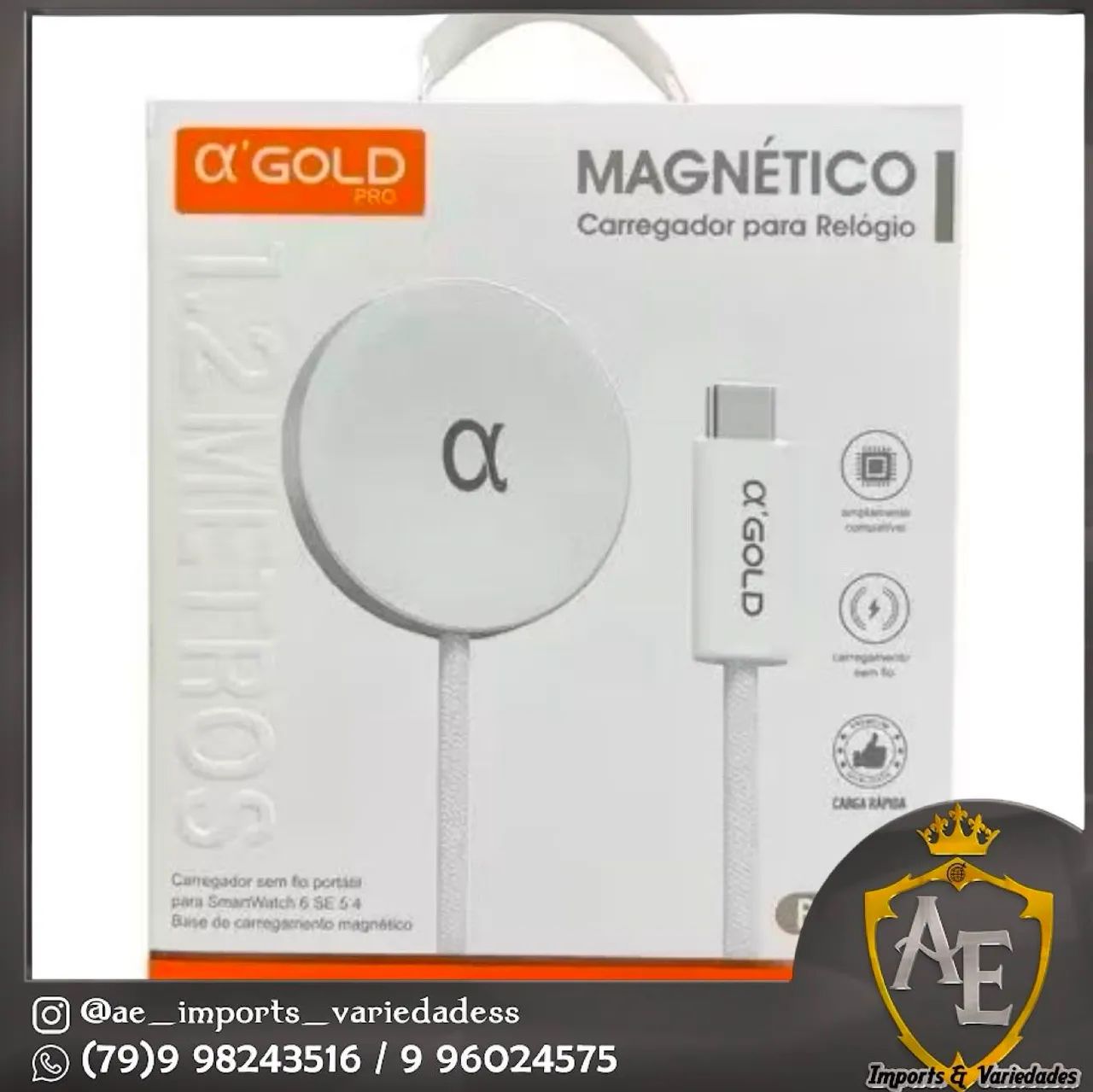 Carregador para Apple watch