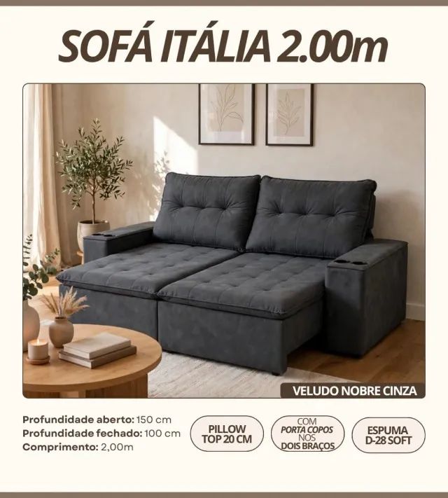 Sofa retrátil 
