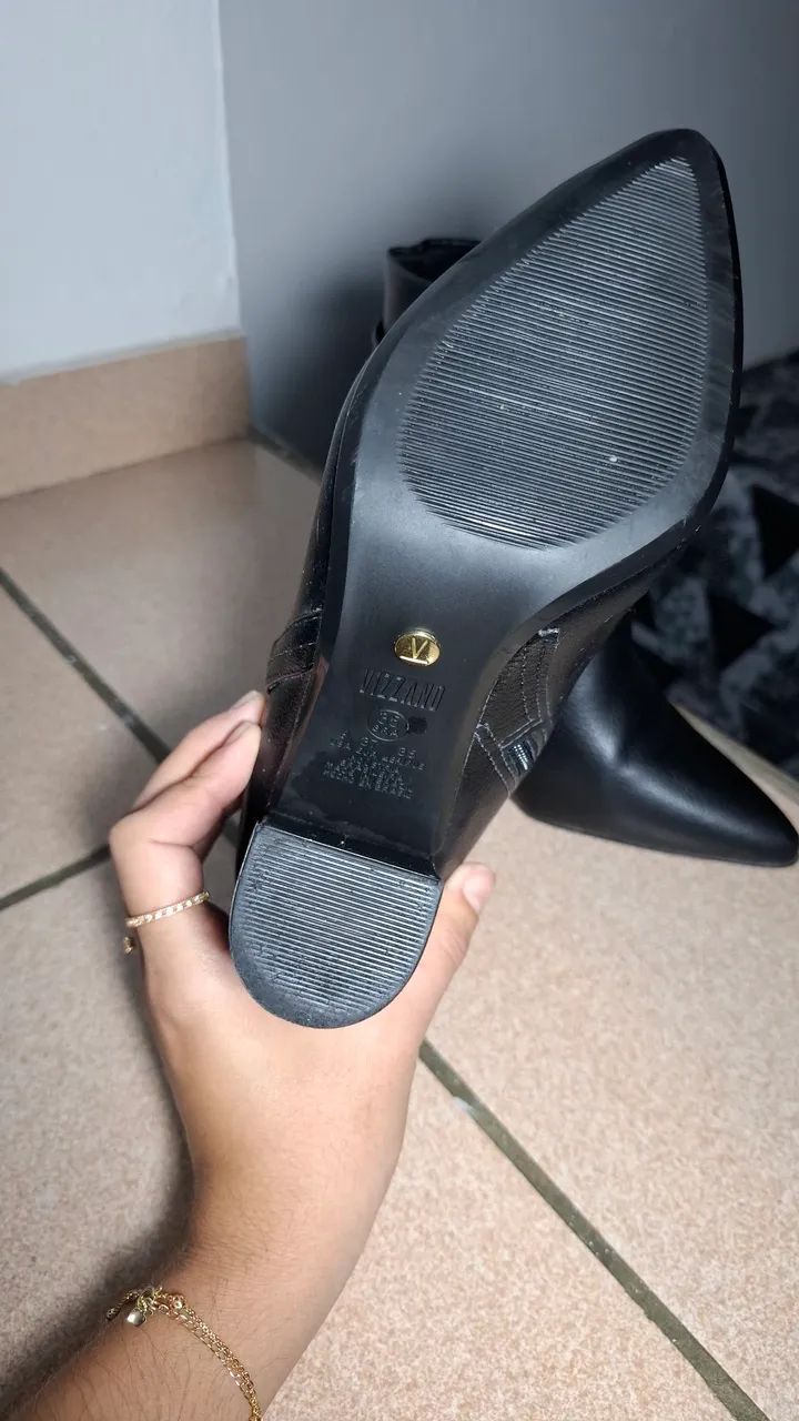 Bota Vizzano Preta - Foto 2