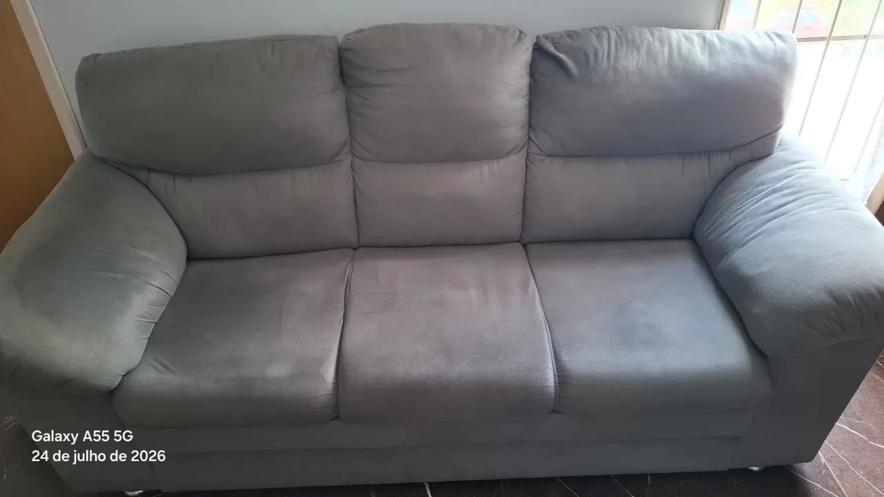 Vendo sofá de 3 e 2 lugares  - Foto 3