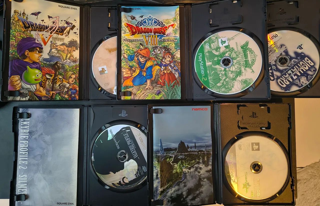 Coleção jogos PS2 Playstation 2 Japonês  - Foto 2