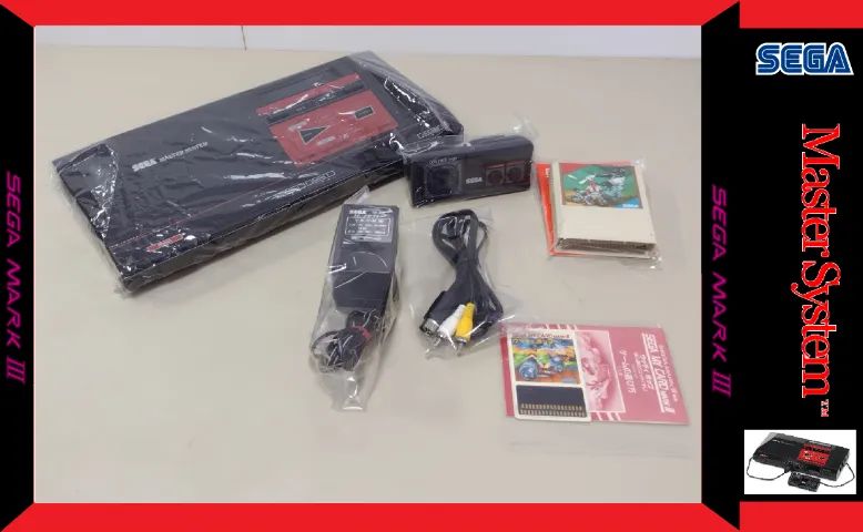 Console Sega Master System Japonês Com 2 Jogo
