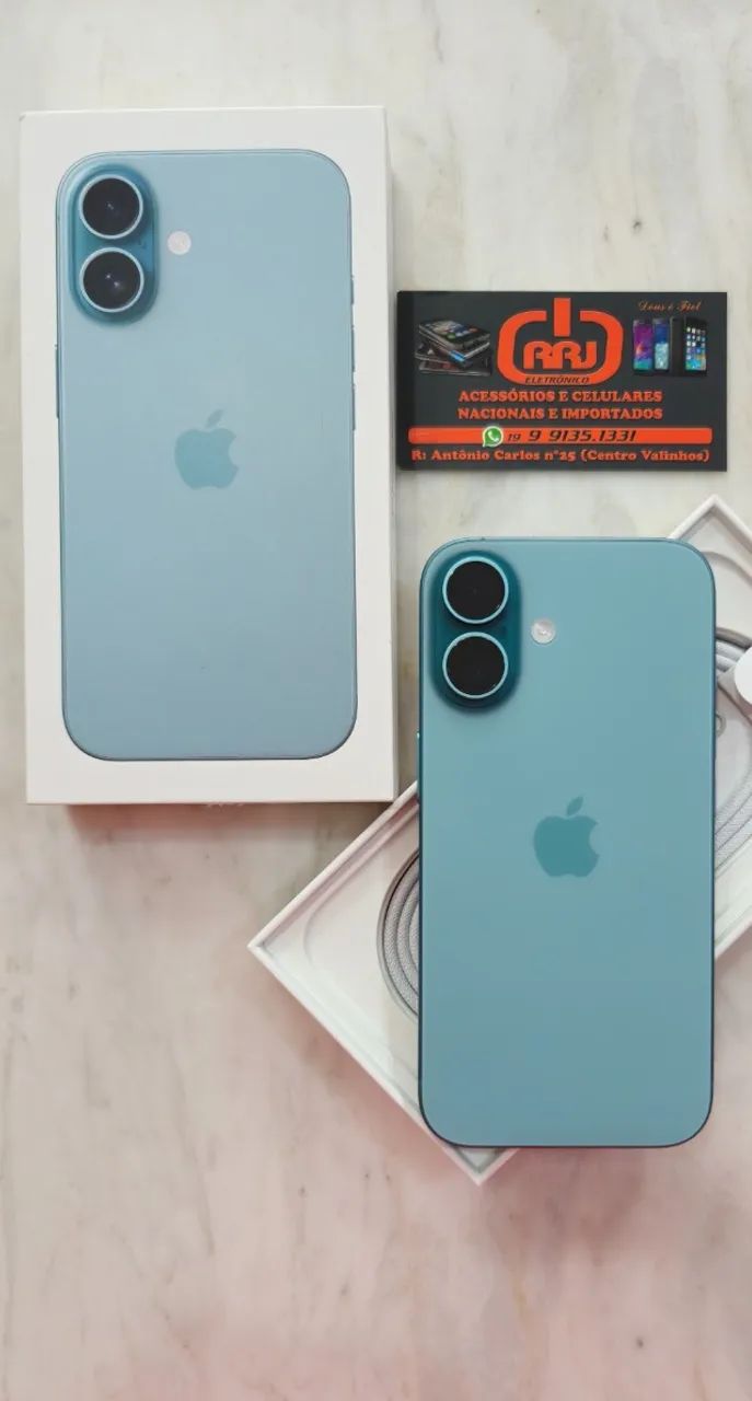 iPhone 16 128GB TEAL