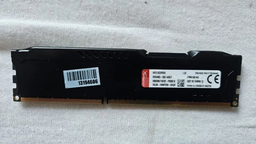 MEMORIA RAM HYPER-X FURY 8GB DDR3 1333MHz 1.5V  - Foto 2