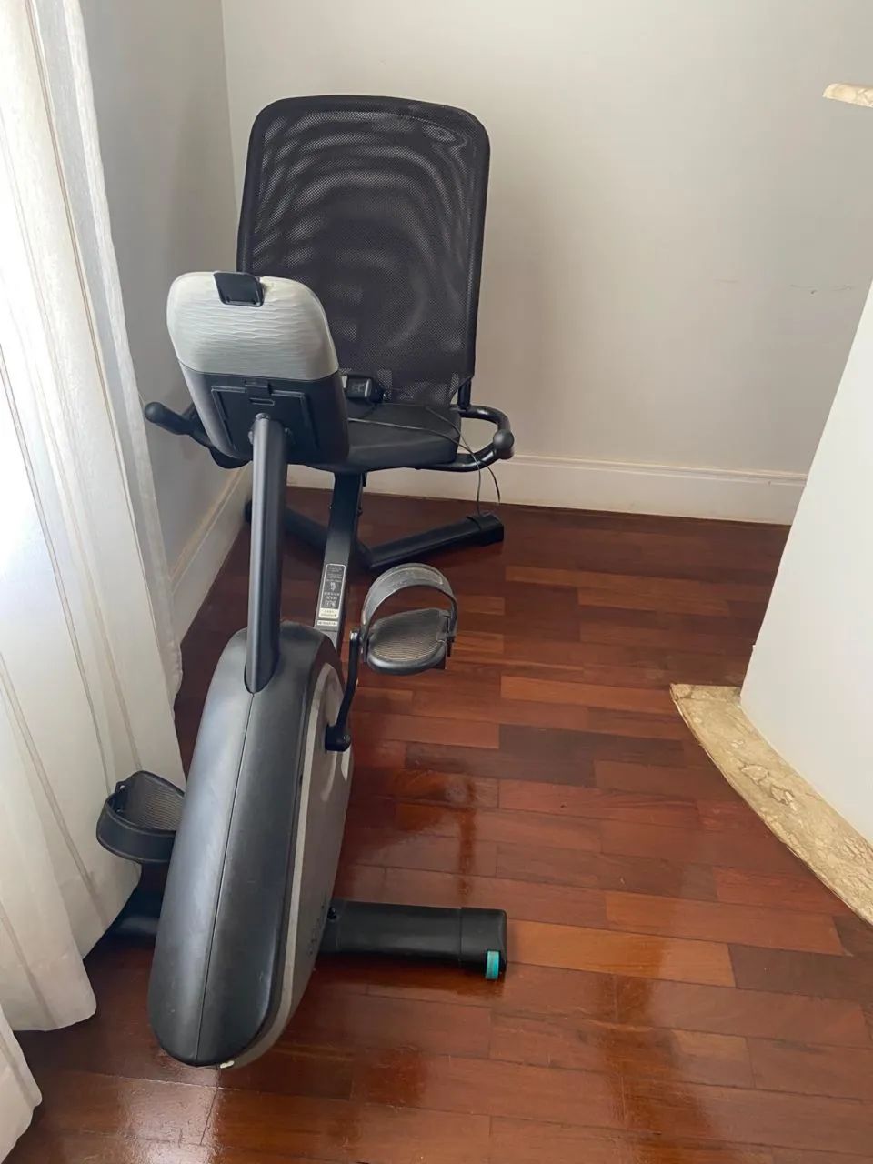 Bicicleta Ergométrica Eb Seat Semi Alongada Domyos - Foto 2