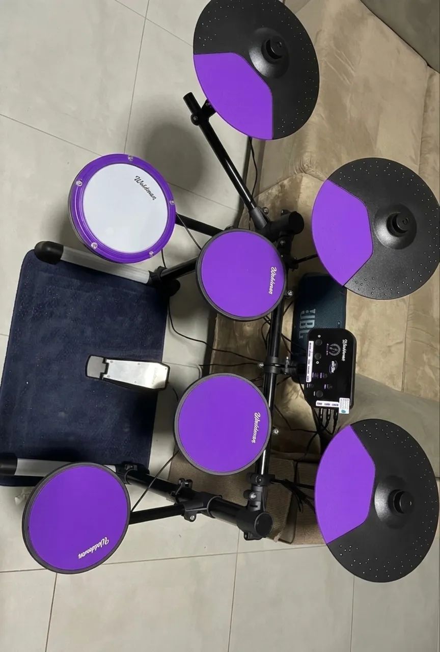 Bateria Eletrônica Waldman Mesh (Estado de Nova - Foto 2
