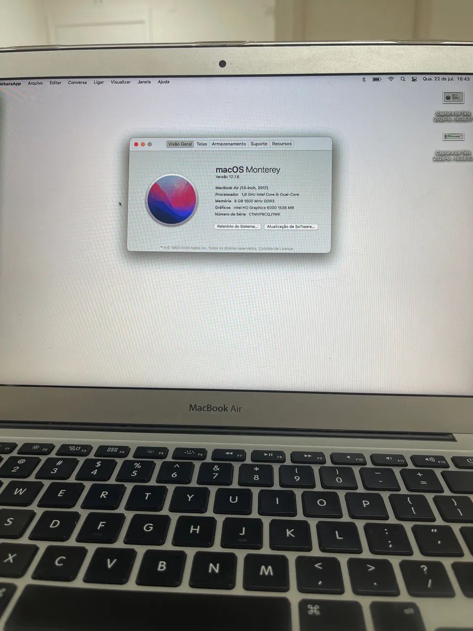 MACBOOK AIR 2017